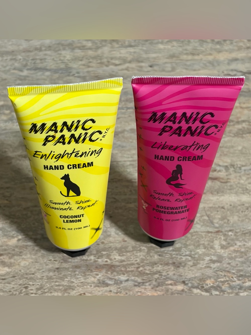 Manic Panic Enlightening Coconut Lemon & Liberating Rosewater Pomegranate Cream